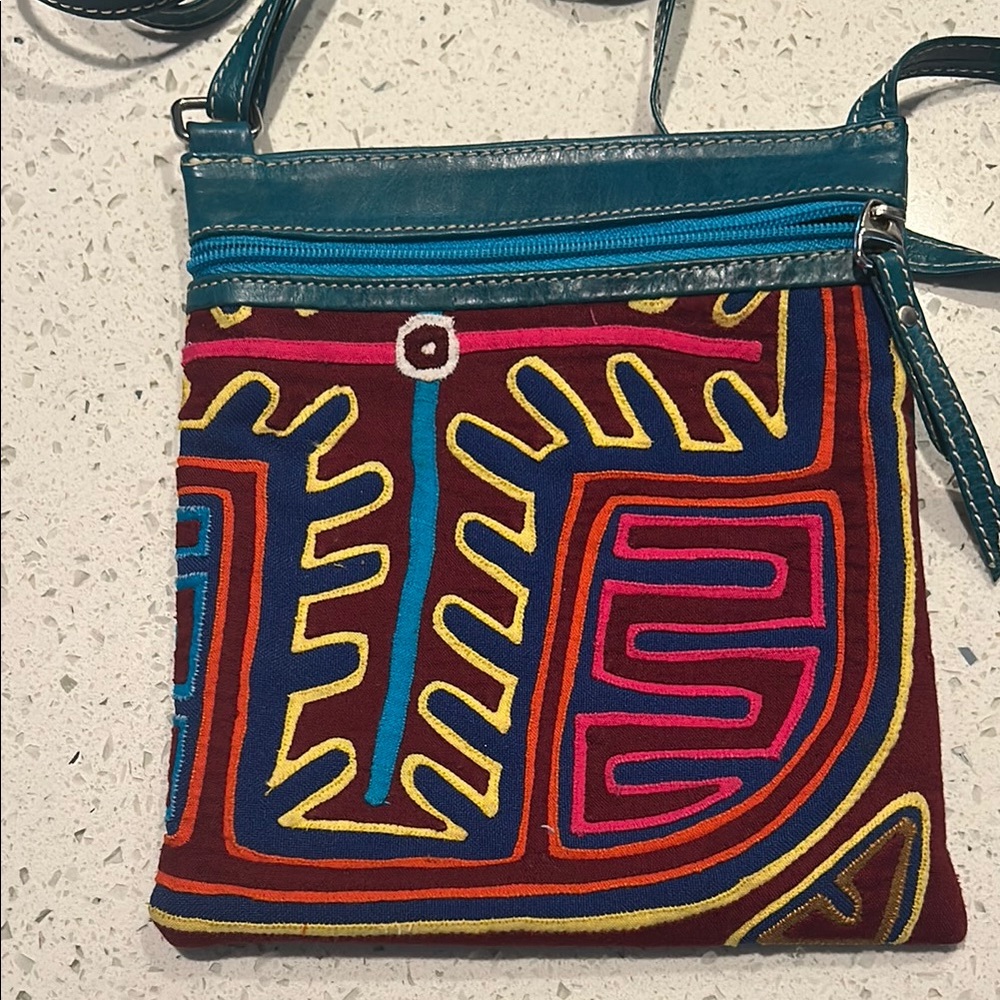 Artisan Multicolor Crossbody Bag